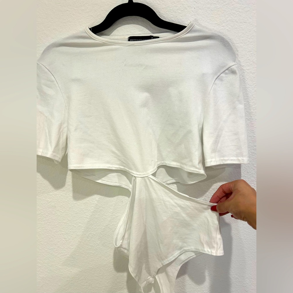 PLT cut out shirt NWOT